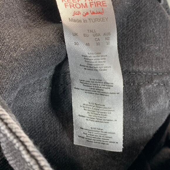 BOOHOOMAN Men's Black Tall Skinny Jeans SZ 30 - Picture 9 of 11